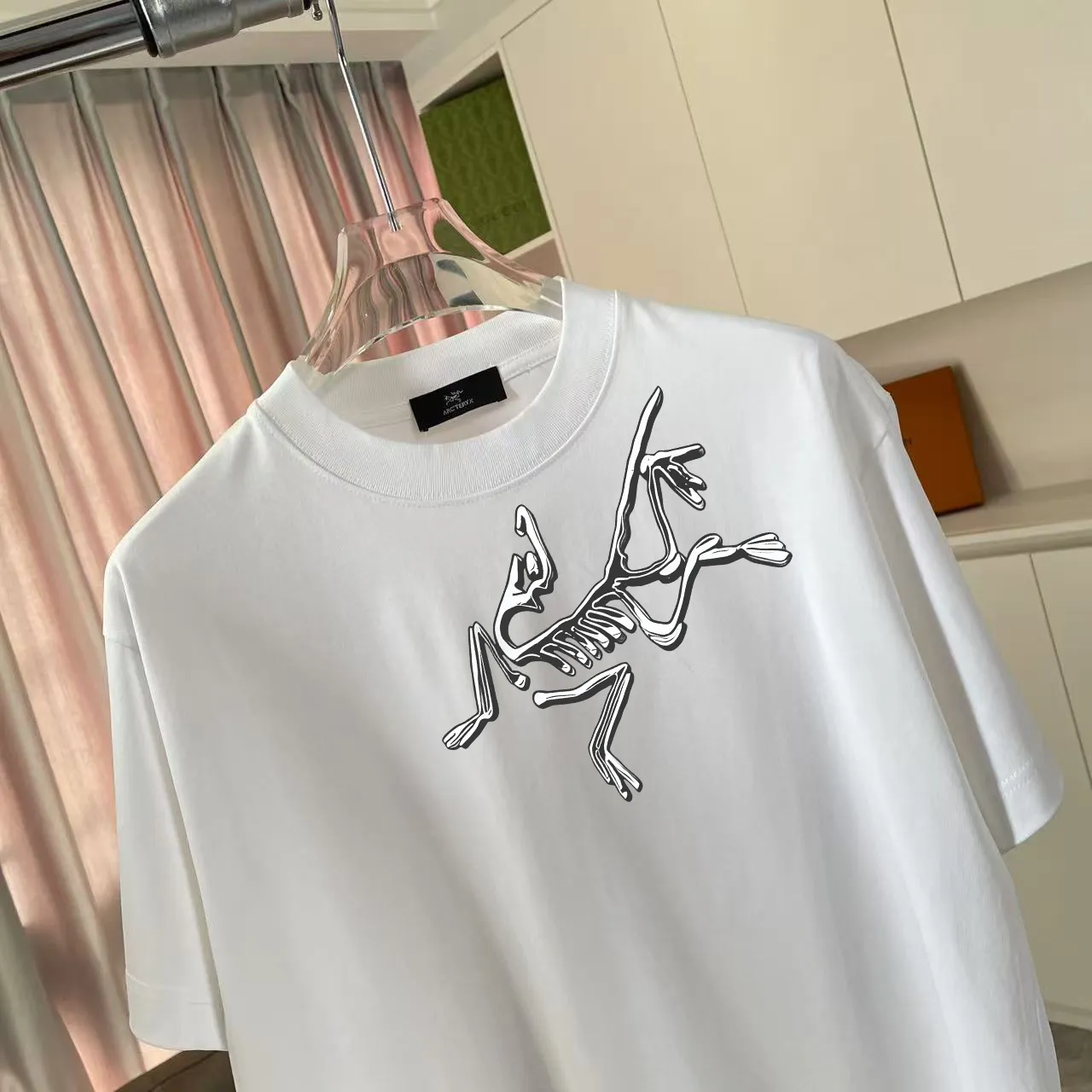 ARC'TERYX* 2025 New Arrival logo t g Same Style Size：S M L XL XXL ：Black White Purple Gray